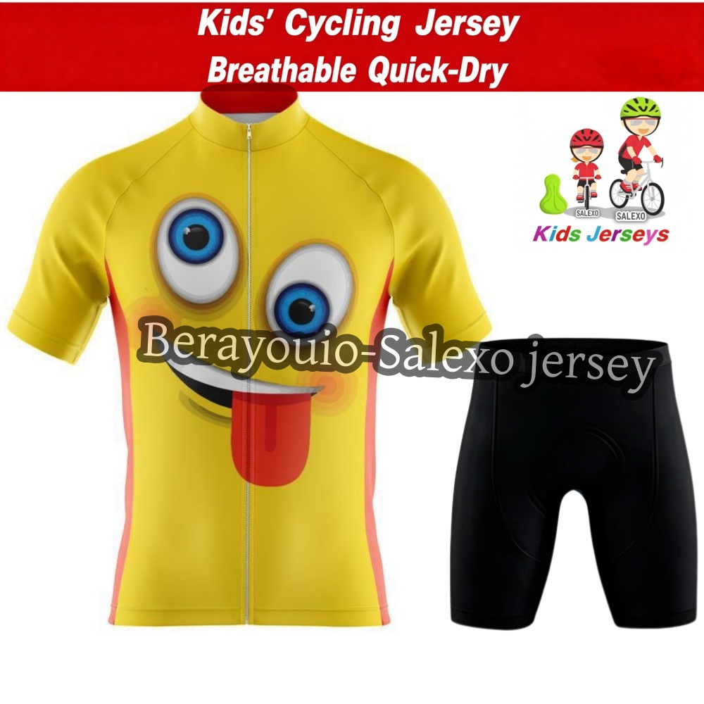 Summer Clothing Kids Sale - 어린이 만화 사이클링 저지 세트 소년과