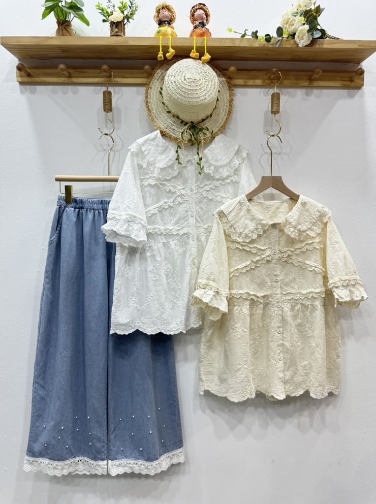 Japan Summer Clothing Women - 모리 케이 의류 달콤한 로리타 셔츠