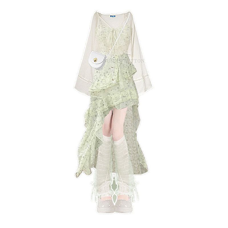 여름 의류 세트 여성용 자외선 차단 의류 녹색 꽃무늬  - Summer Clothing Juniors 리뷰 및 가격