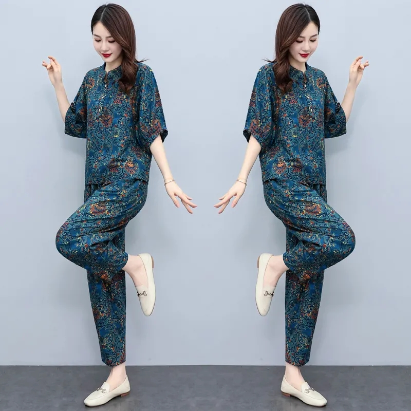 중년 여성 여름 슈트 2026 신상 패션 나이를 감춰주 - Summer Linen Clothing For Women 리뷰 및 가격