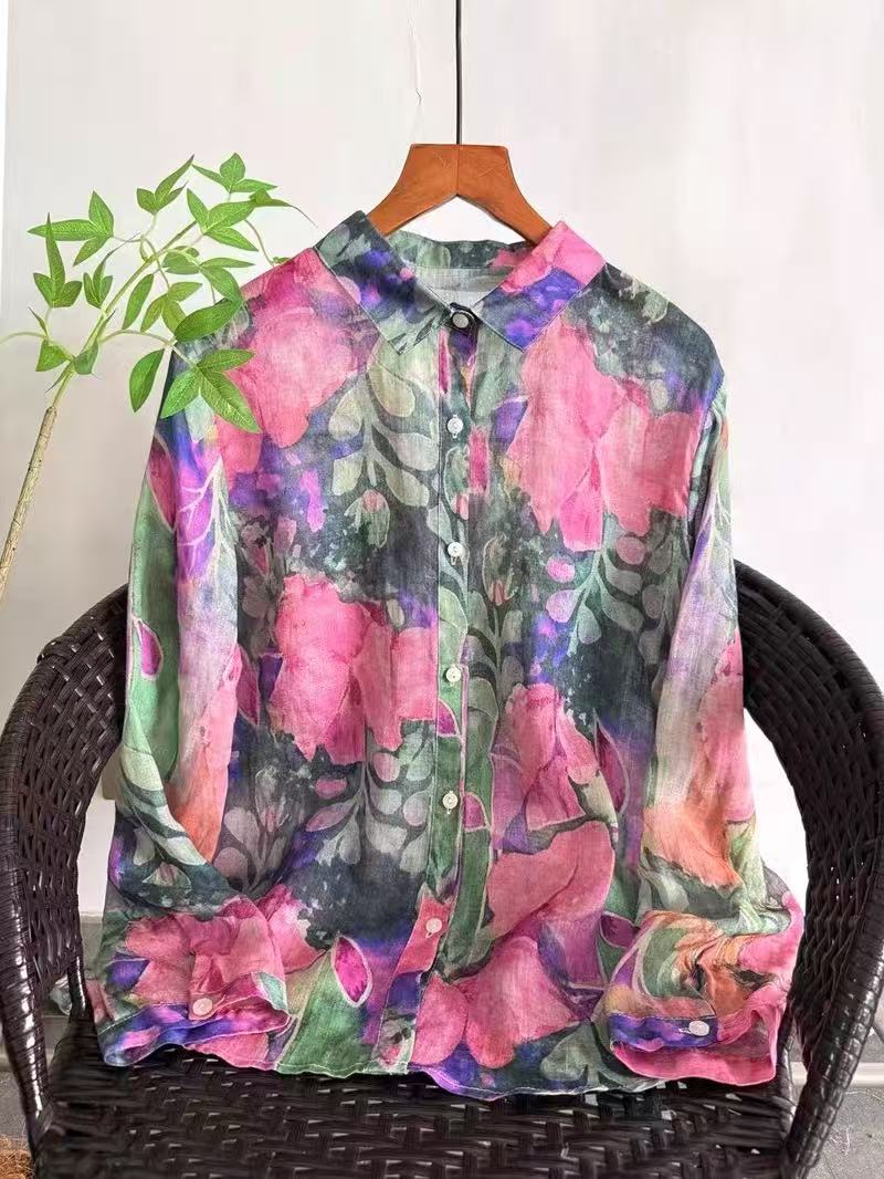 2026 빈티지 의류 100% 라미 린넨 여성용 봄 여 - Japan Summer Clothing Women 리뷰 및 가격
