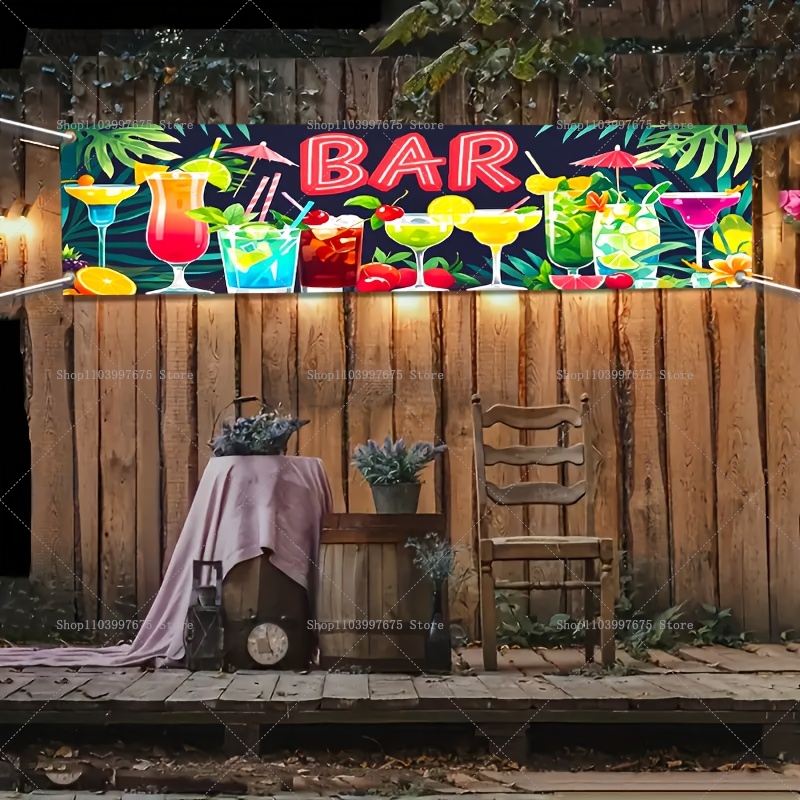 하와이 해변 바 파티 배너 열대 해변 테마 야자 잎 및 - Summer Clothing Banner 리뷰 및 가격