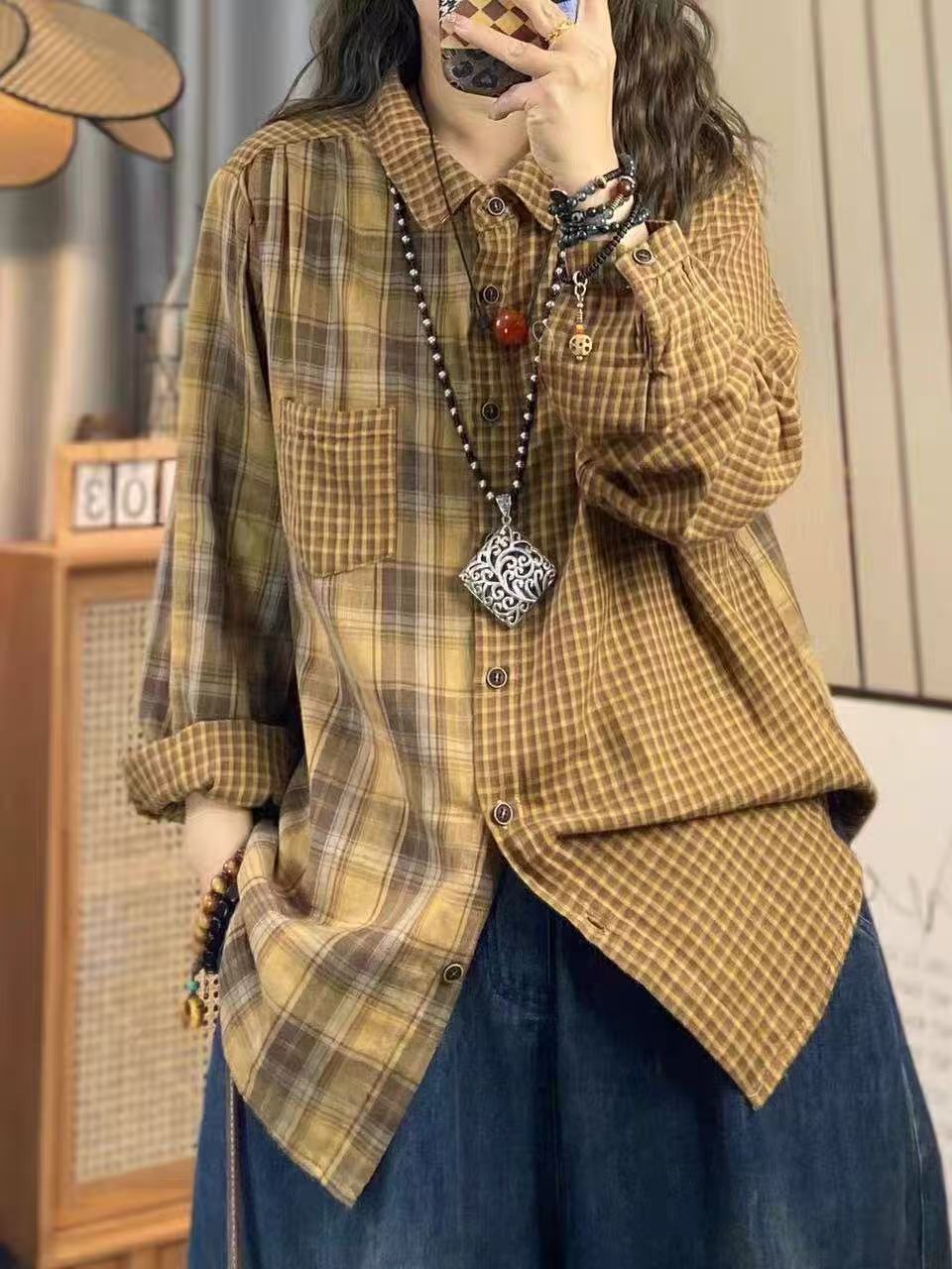 2026 여성 가을 의류 일본 패션 면사 여성용 체크무 - Japan Summer Clothing Women 리뷰 및 가격
