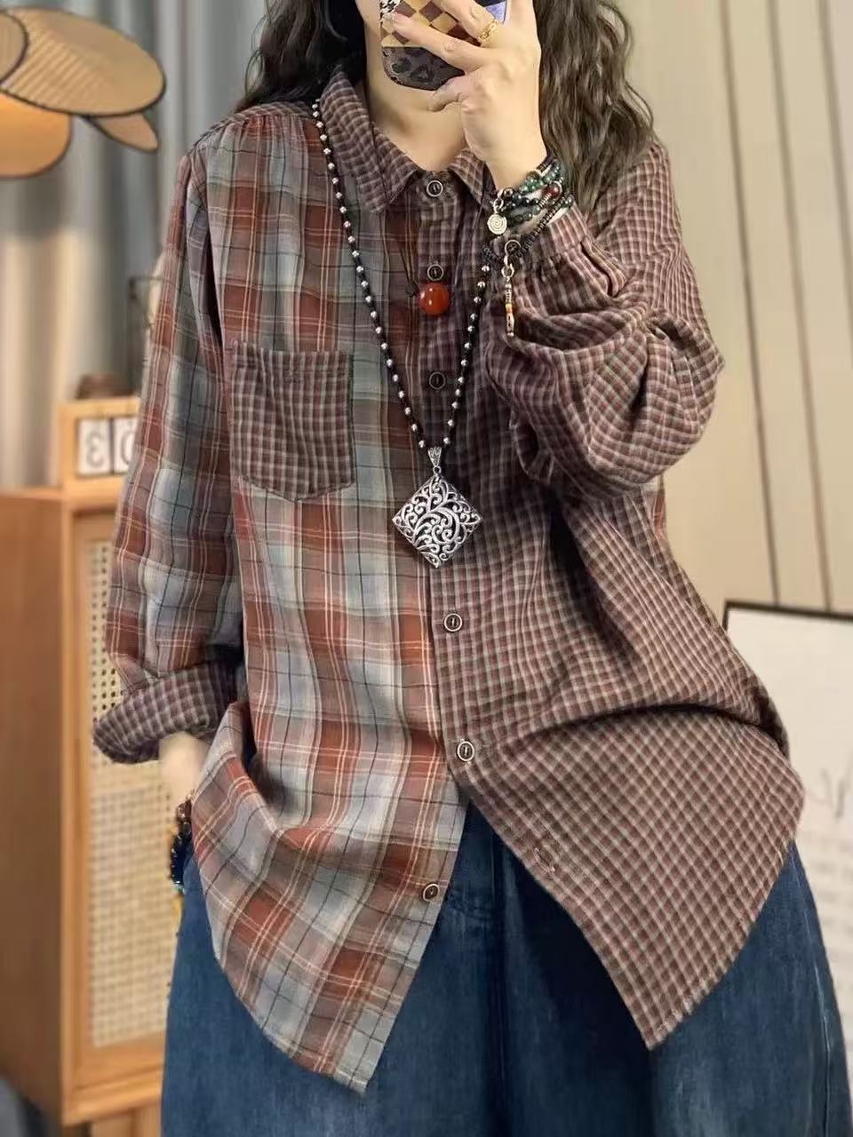 2026 여성 가을 의류 일본 패션 면사 여성용 체크무 - Japan Summer Clothing Women 리뷰 및 가격