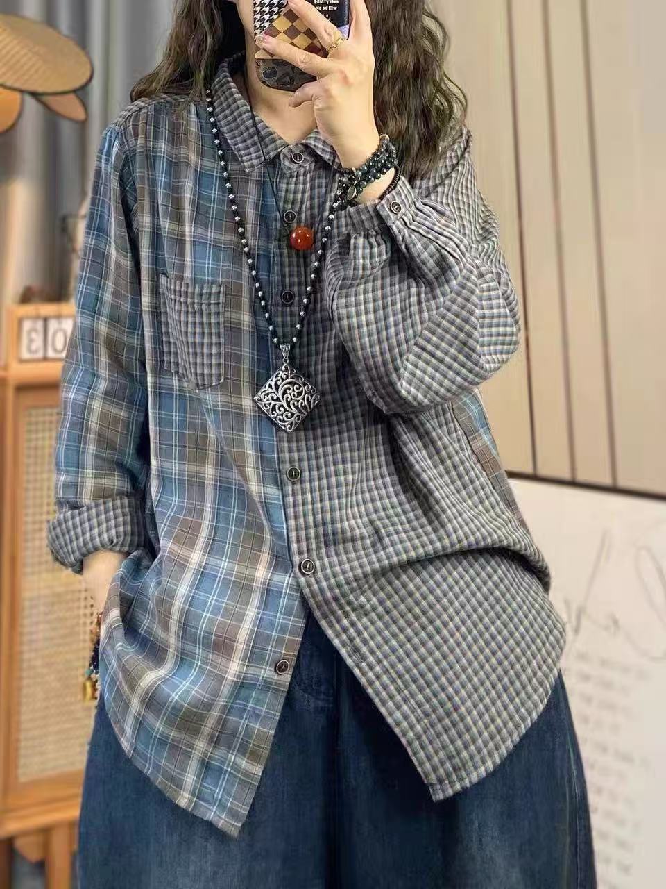 2026 여성 가을 의류 일본 패션 면사 여성용 체크무 - Japan Summer Clothing Women 리뷰 및 가격