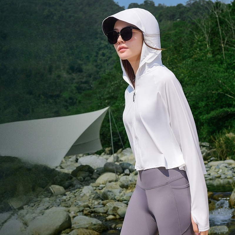 여름 러닝 보호복 얇은 커플 스포츠 레저 자외선 차단  - Summer Clothing For Plus Size Women 리뷰 및 가격
